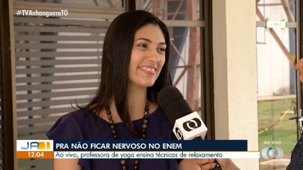 Nervosismo pré-Enem: veja dicas de professora de yoga para relaxar antes da prova