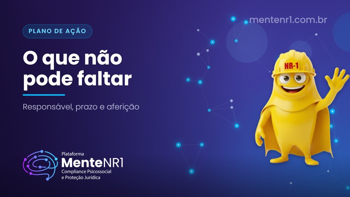 Plano de ação para riscos psicossociais: o que não pode faltar