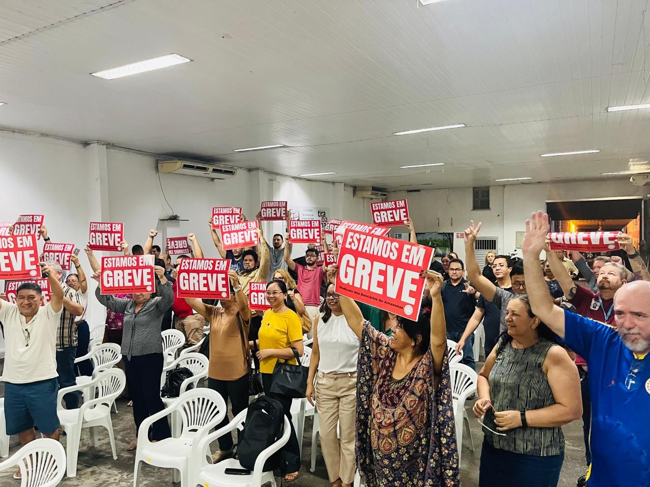 Greve dos bancários no AM: Agências da Caixa, Banco do Brasil e Basa fecham no estado