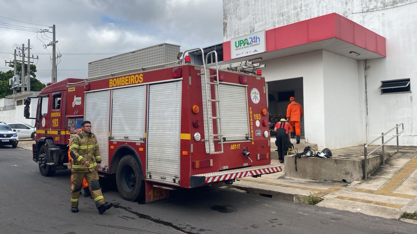 Princípio de incêndio na UPA do Satélite, em Teresina, provoca suspensão de atendimentos