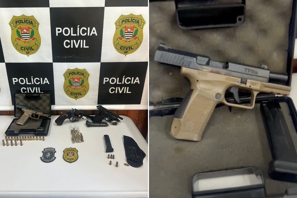 Homem que guardava armamento do chefe do PCC 'Leão Banguelo' é preso no litoral de SP