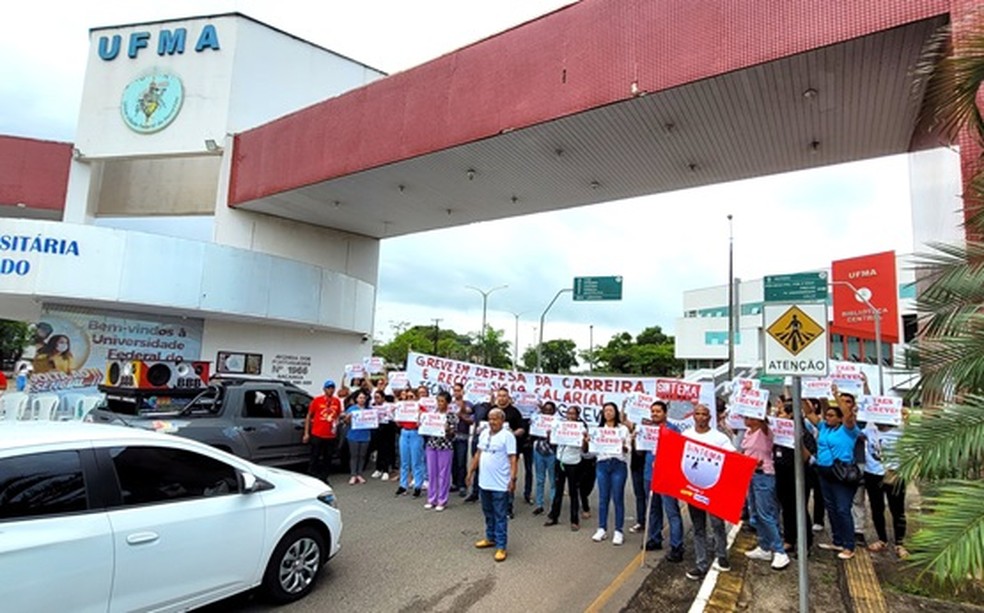 Os professores da Universidade Federal do Maranhão (UFMA) decretaram greve geral a partir desta segunda-feira (15) — Foto: Divulgação/Sintema