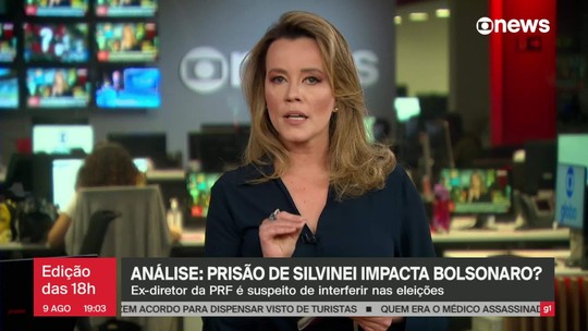 Natuza: PF vai opferecer acorde de delação a Silvinei Vasques - Programa: Jornal GloboNews edição das 18h 