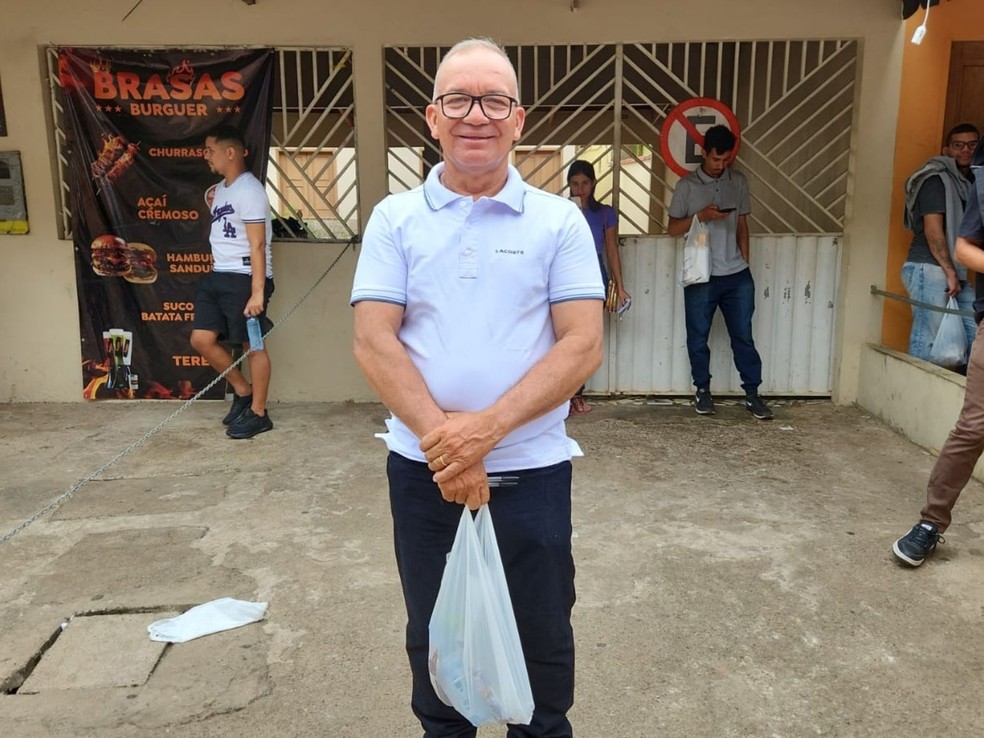 Enem 2025 - Domingo (9) – Rio Branco (AC) - Mestre de obras sonha em cursar faculdade antes dos 60 anos — Foto: Hellen Monteiro/g1