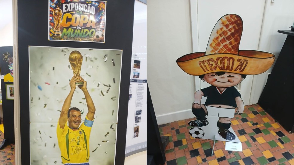 4 de 4
Exposição "Copa do Mundo – Seleção Brasileira", está aberta ao público até 31 de julho no Museu de Jaú — Foto: Divulgação