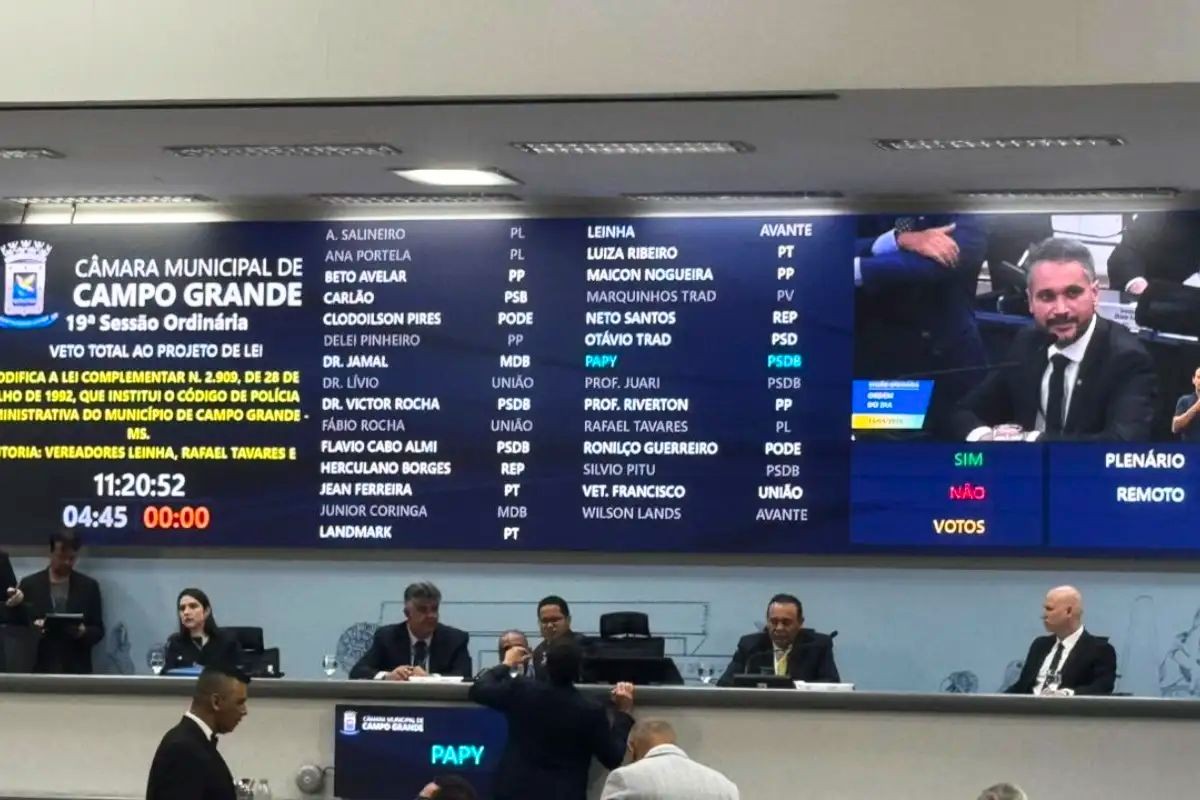 Câmara mantém veto a lei que criaria 'zona de silêncio' perto de igrejas em Campo Grande