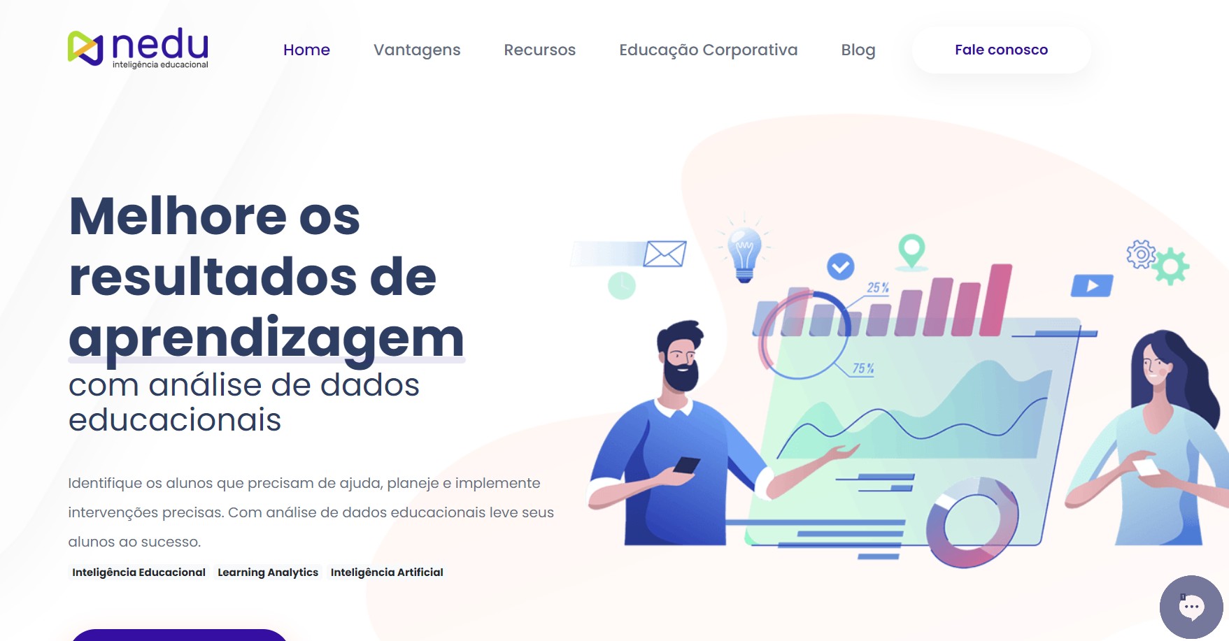 Plataforma de educação em programa de aceleração