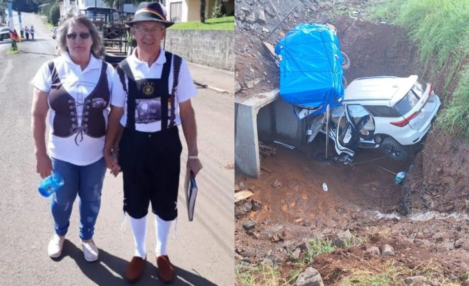 Homem morre um dia após perder esposa em acidente no Oeste de SC 