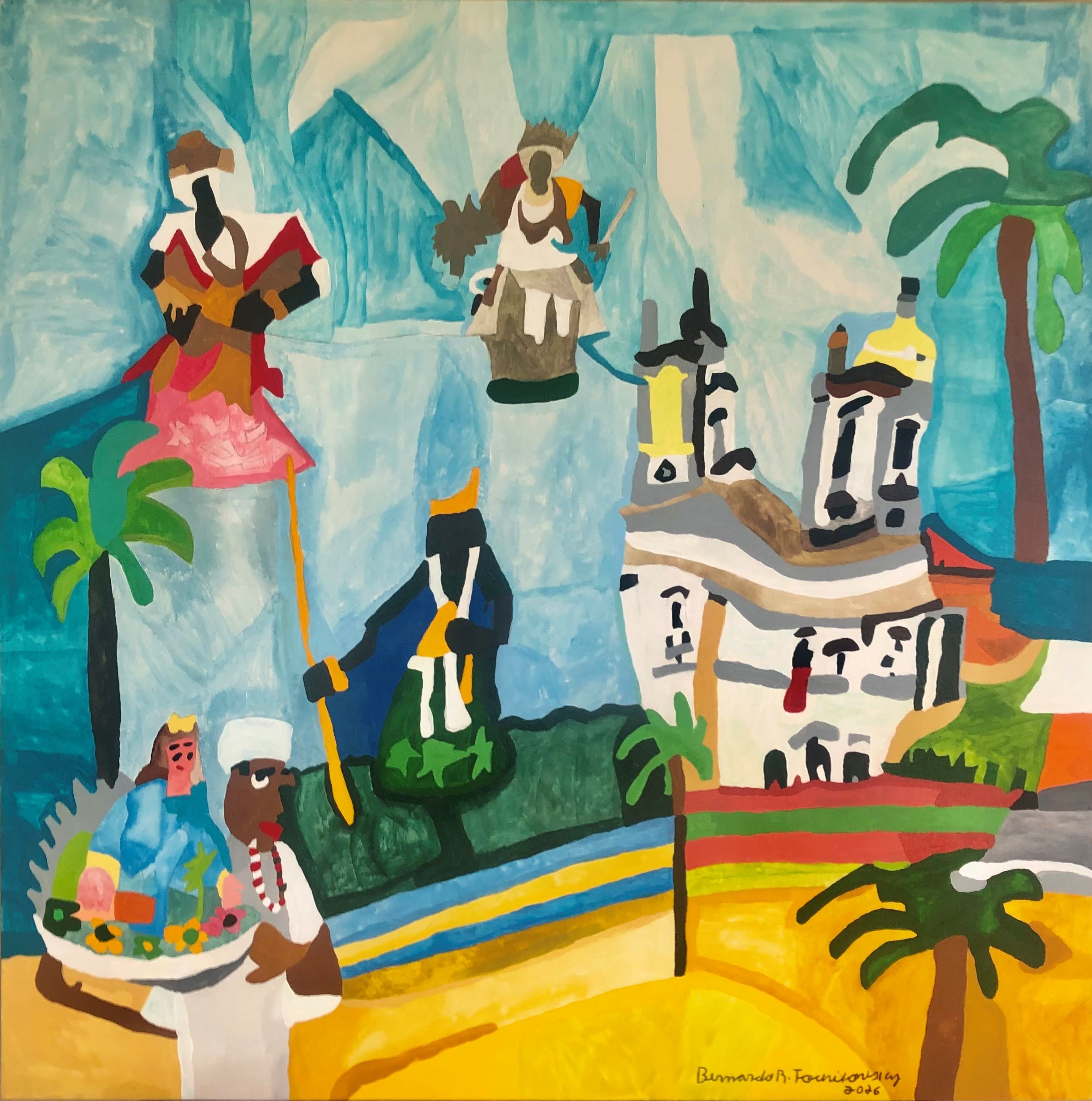 Exposição reúne mais de 60 obras em homenagem ao aniversário de Salvador