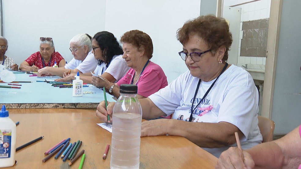 Projeto social dá qualidade de vida para idosos — Foto: Reprodução