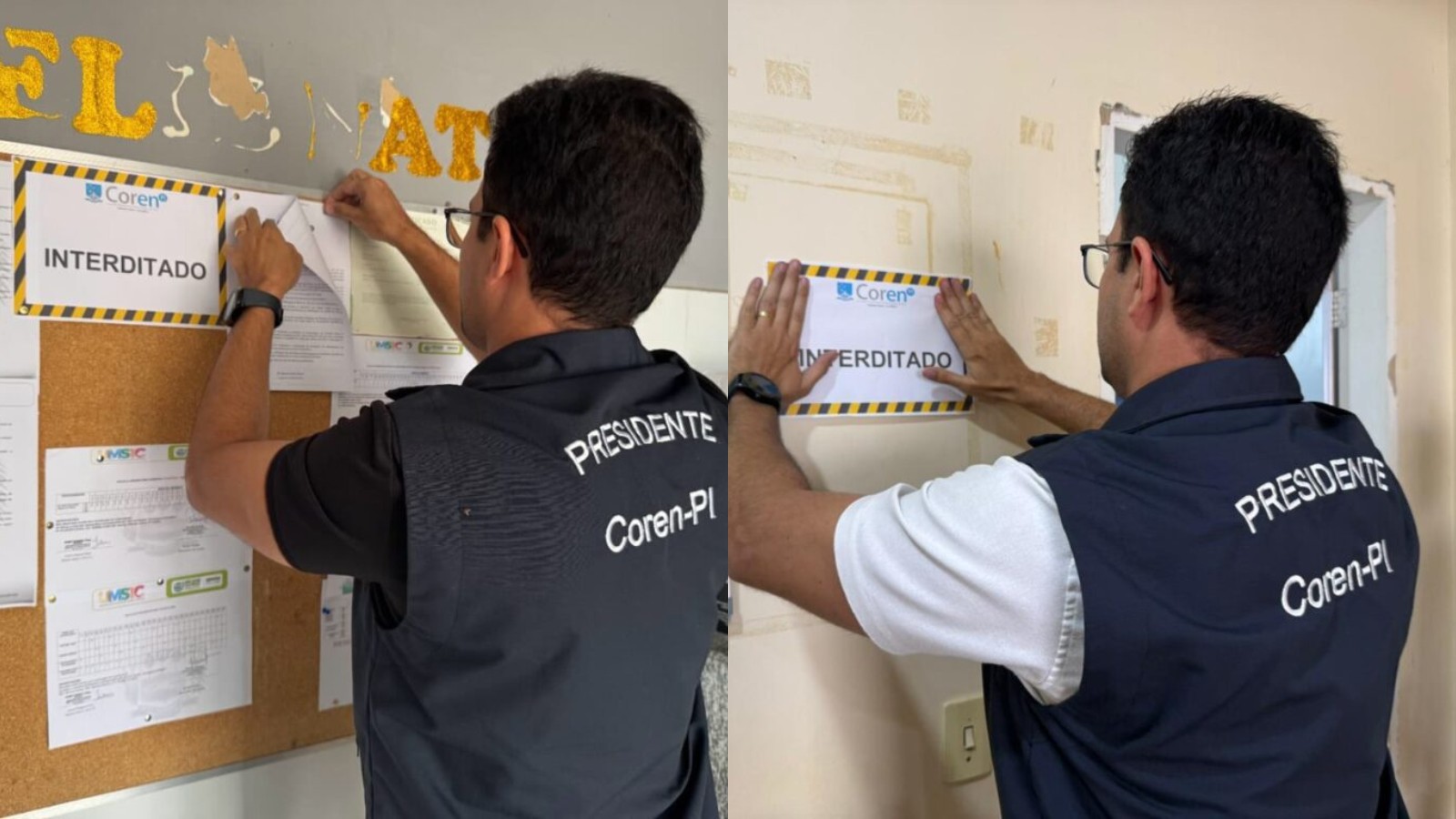 Atendimentos de enfermagem são interditados por irregularidades em duas cidades do PI