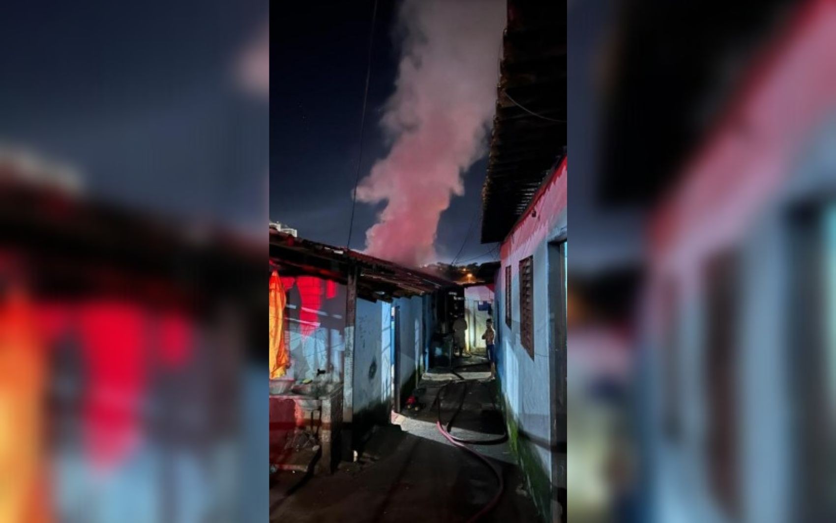 Homem morre queimado após casa pegar fogo, dizem bombeiros