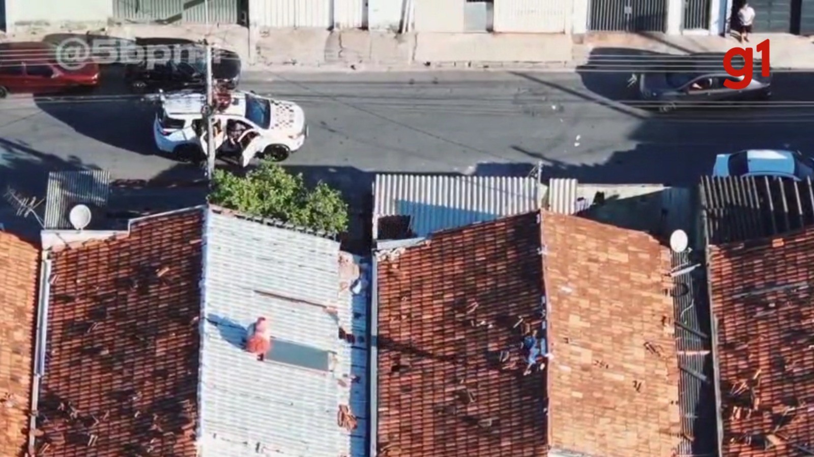 Com ajuda de imagens de drone, três homens são presos por tráfico de drogas em Taubaté