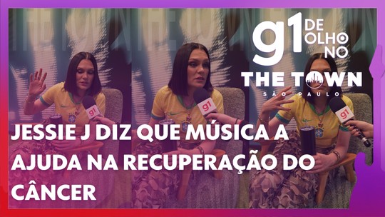 Jessie J diz que música a ajuda na recuperação do câncer: 'Droga saudável e natural'  - Cantora falou sobre como cantar a ajuda no processo de recuperação do câncer. Ela se apresentou no The Town neste sábado (13). 