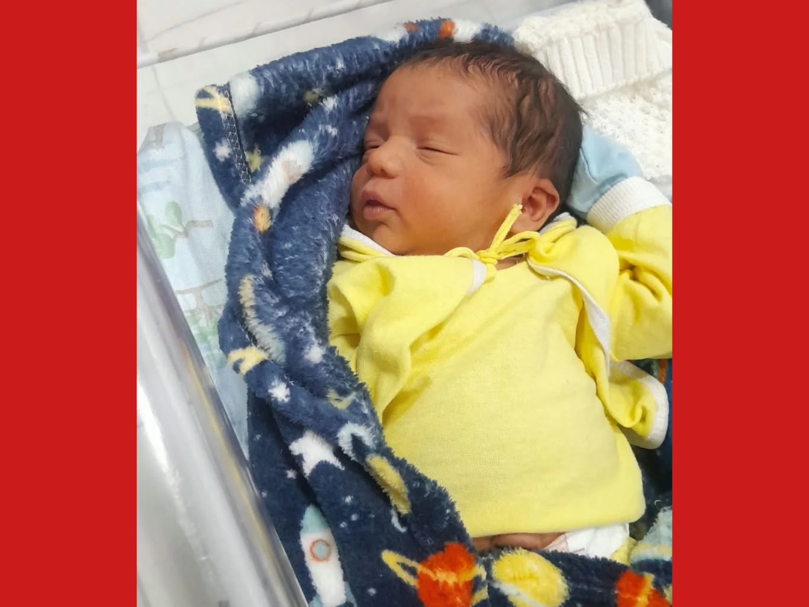 Bebê de 40 dias com malformação no coração está na UTI e aguarda cirurgia fora do Acre: 'Manter nosso filho vivo'