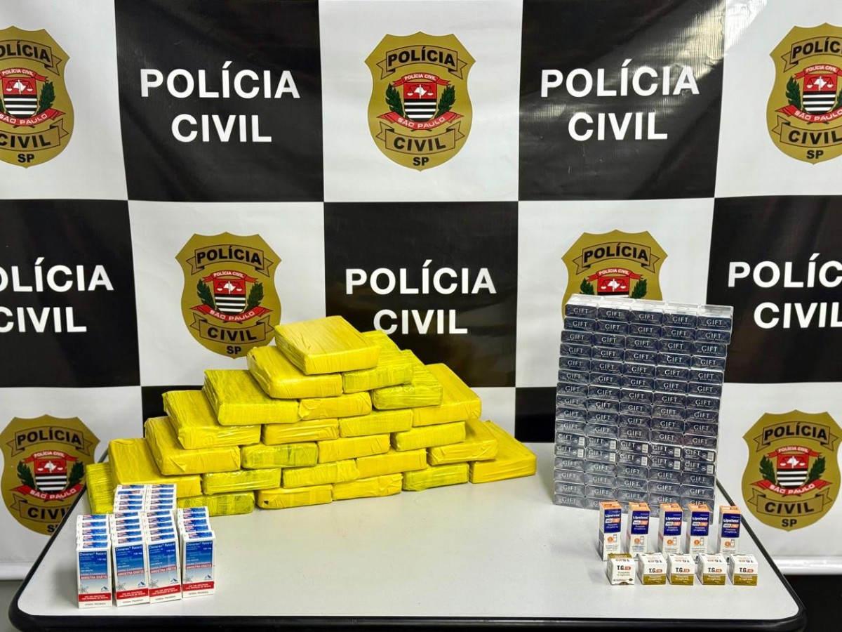 Polícia de Campinas prende dupla com 20 mil comprimidos de remédios controlados e cocaína