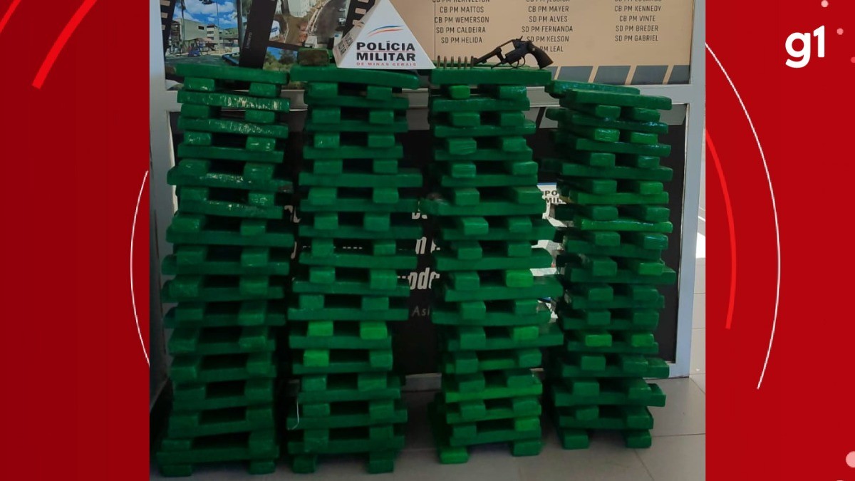 PM apreende 236 tabletes de maconha e prende suspeito após perseguição em Ipatinga