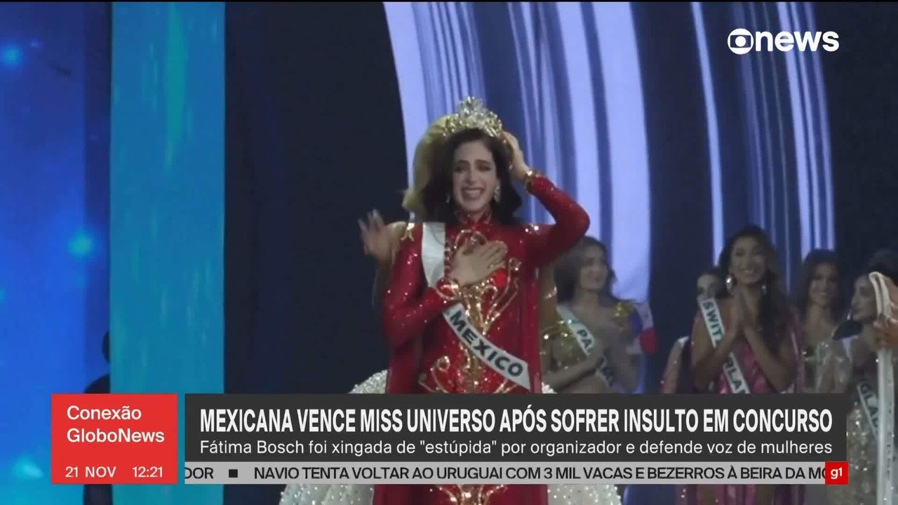 Miss Universo 2025 abandona programa após ser questionada sobre polêmicas do concurso