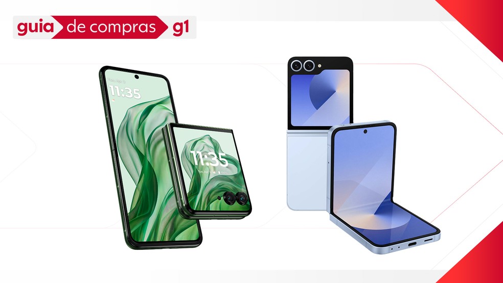 Guia de Compras: celulares dobráveis — Foto: g1