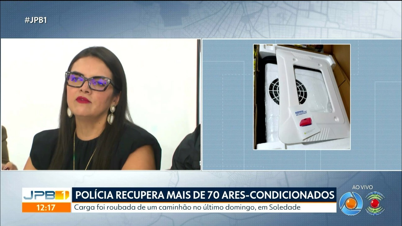 Mais de 90 aparelhos de ar-condicionado são recuperados pela polícia após roubo em Soledade, na PB