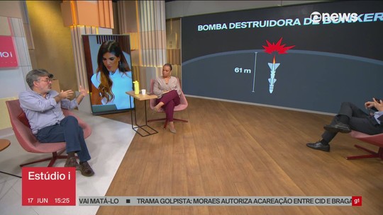 Bomba dos EUA que perfura bunker pode mudar rumo do conflito Irã x Israel; veja análise