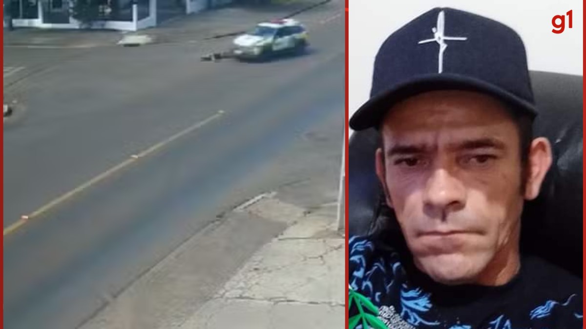 Morre homem atropelado por viatura da PM no meio da rua em Guarapuava