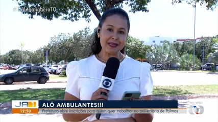 Ambulantes já podem se inscrever para trabalhar na festa do aniversário de Palmas