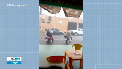 Chuva inesperada atinge Araguaína neste sábado