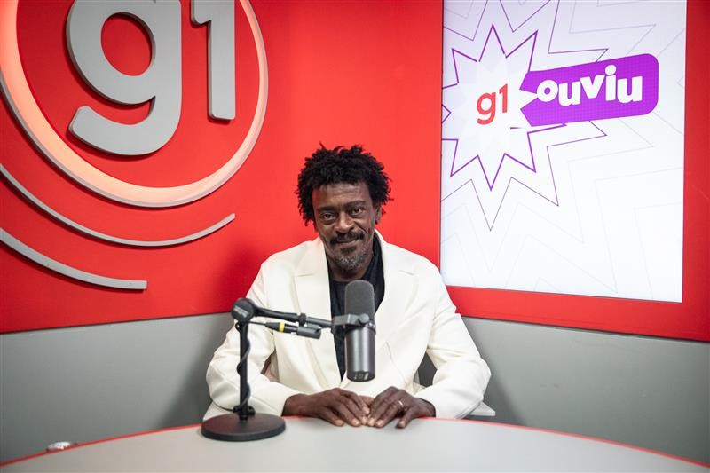 Seu Jorge é entrevistado no g1 Ouviu ao vivo desta quarta-feira (27)
