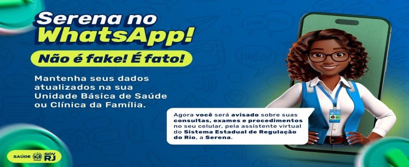 Secretaria de Saúde do RJ começa a avisar pacientes do SUS sobre consultas e exames pelo WhatsApp