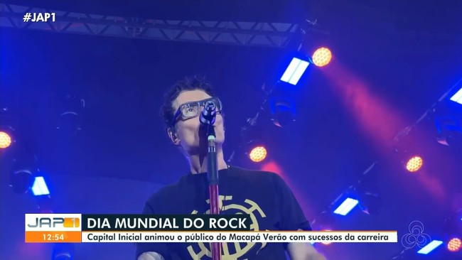Capital Inicial animou o público do Macapá Verão com sucessos da carreira