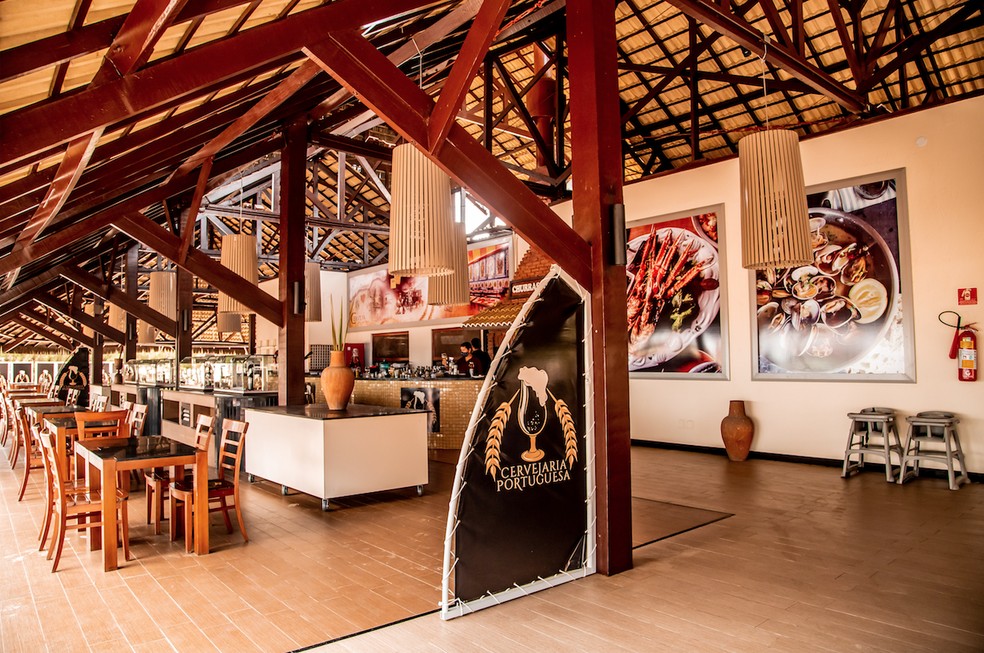 Cervejaria Portuguesa — Foto: Vila Galé Fortaleza