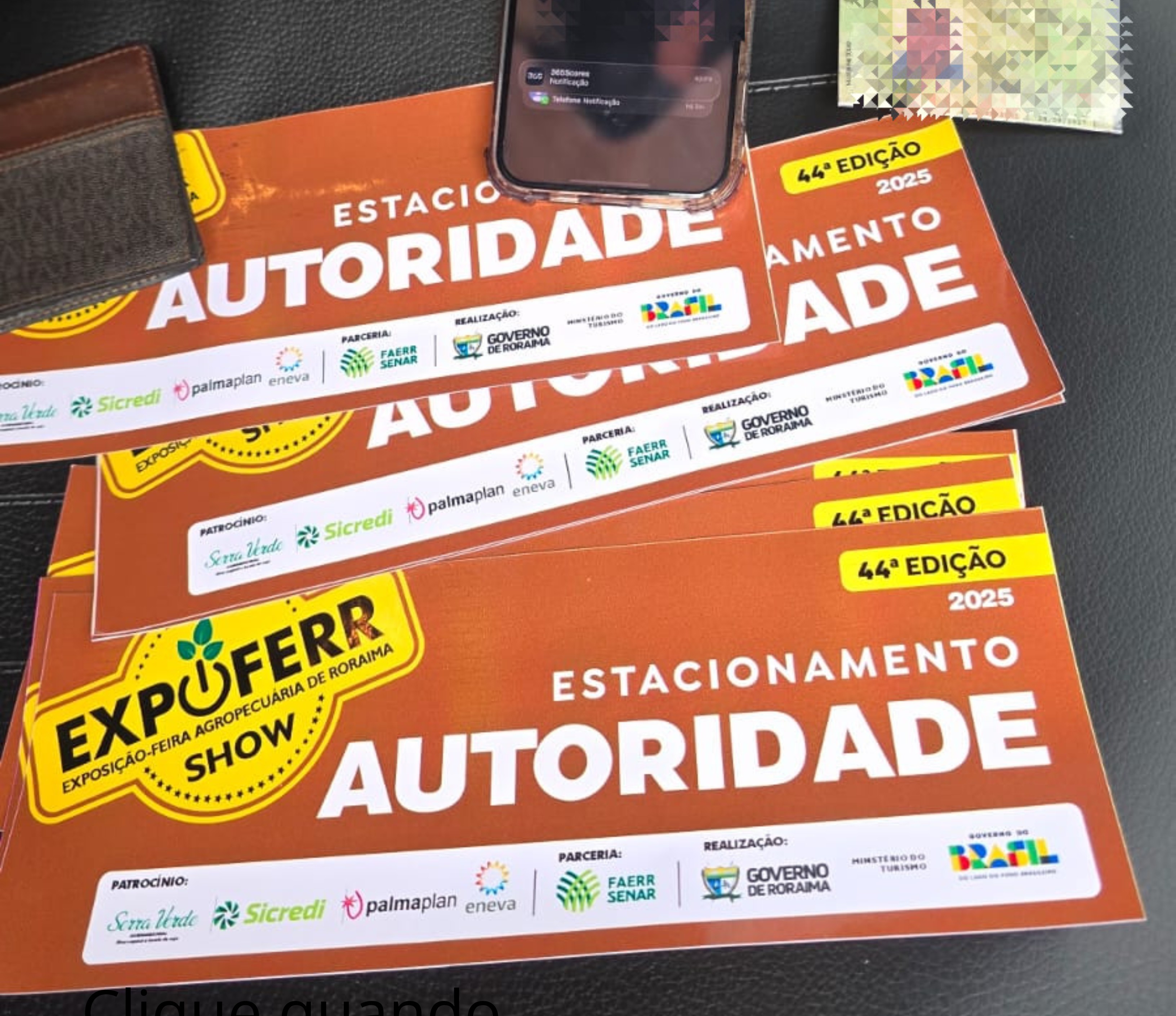 Homem é preso por vender credenciais falsas de 'autoridade' da Expoferr