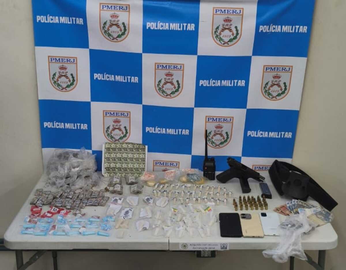 Adolescente é apreendido por tráfico de drogas em Volta Redonda
