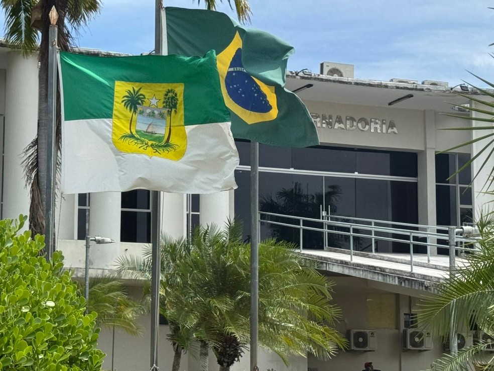 Governadoria do Rio Grande do Norte RN Centro Administrativo Natal prédio fachada frente sede — Foto: Sérgio Henrique Santos/Inter TV Cabugi