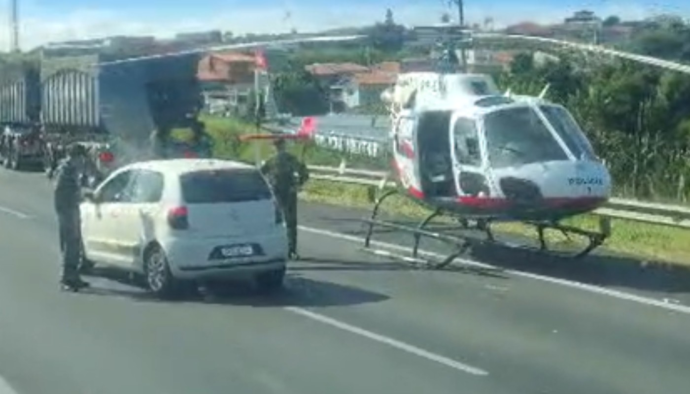 Acidente entre moto e carreta deixa uma pessoa em estado grave na Bandeirantes, em Campinas