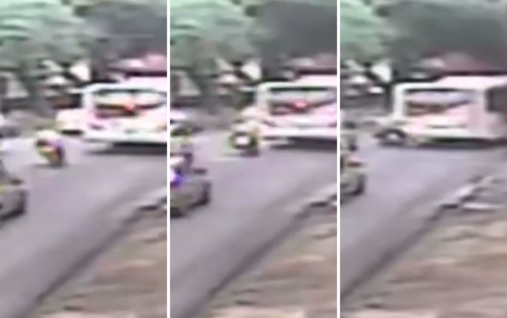 Jovem fica ferido após perder controle de moto e bater na traseira de ônibus em avenida em Ribeirão Preto, SP; VÍDEO