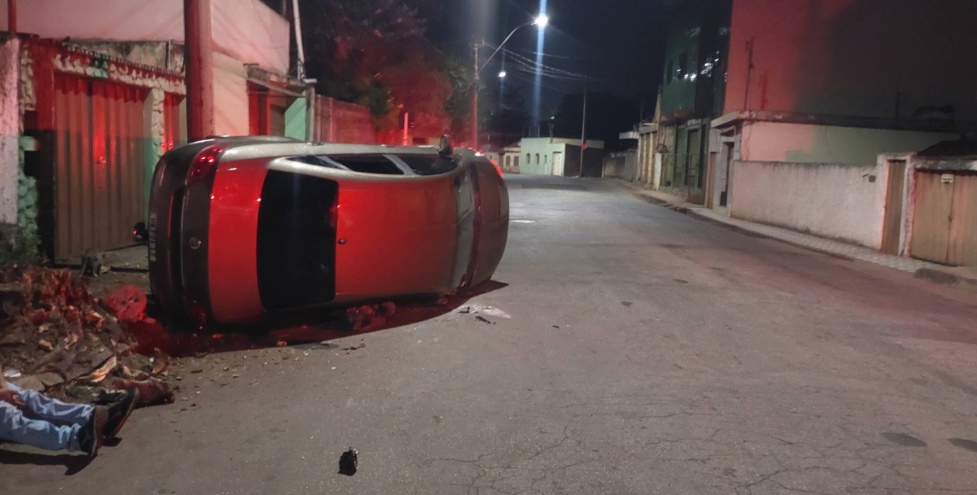 Motorista embriagado bate carro, finge ser policial e agride militares em Divinópolis 