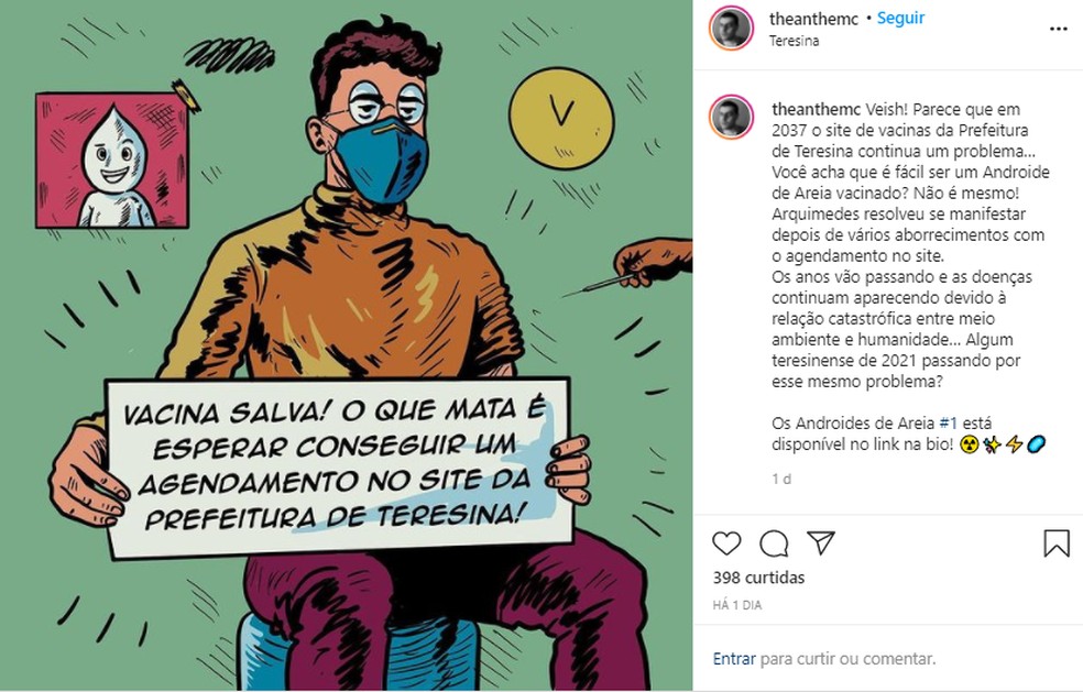 DIZ QUE NÃO PRECISA DO SUS MAS NÃO VÊ A HORA DE TOMAR A VACINA CONTRA COVID  DE GRAÇA ÇEI - Gerador de Memes Online