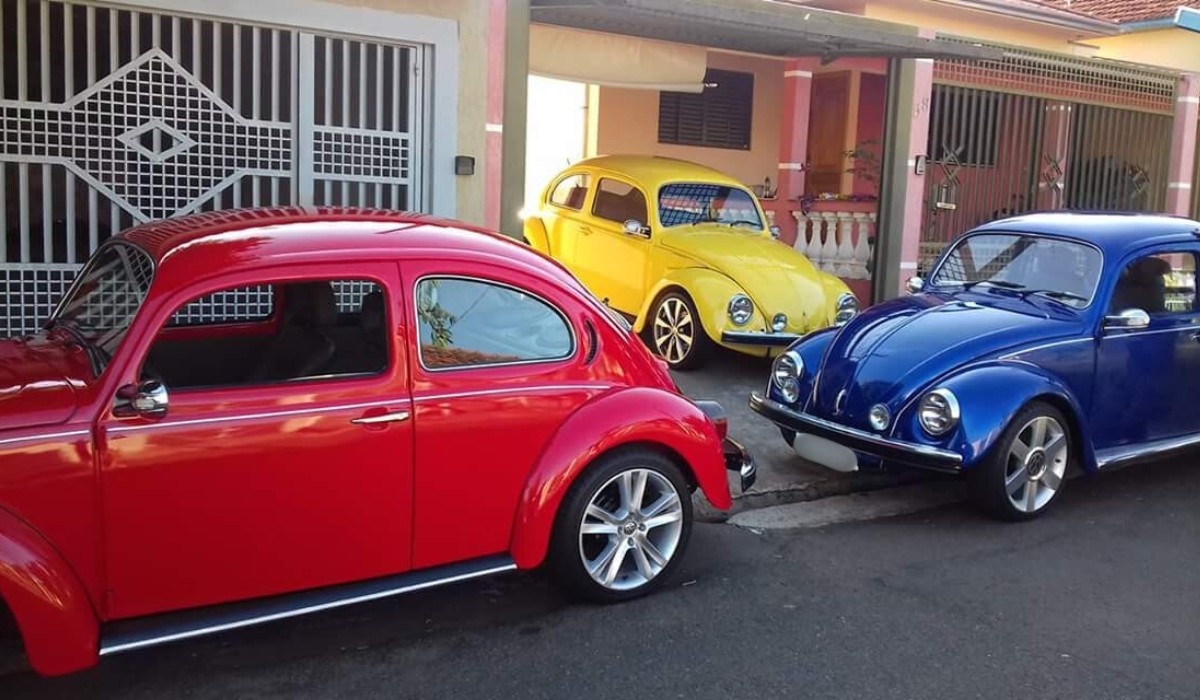 Ar-condicionado e direção elétrica: irmãos do interior de SP investem em tecnologia para criar 'Fusca dos sonhos'