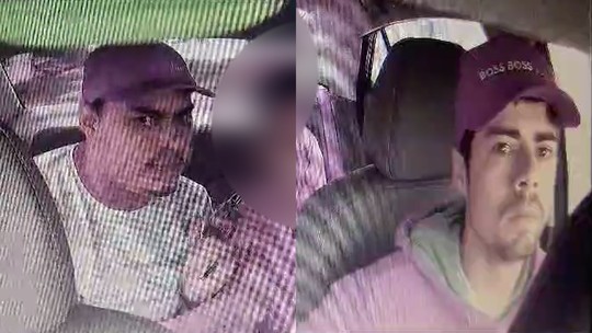 VÍDEO: homens ameaçam motorista por aplicativo e roubam carro  - Foto: (Polícia Civil)