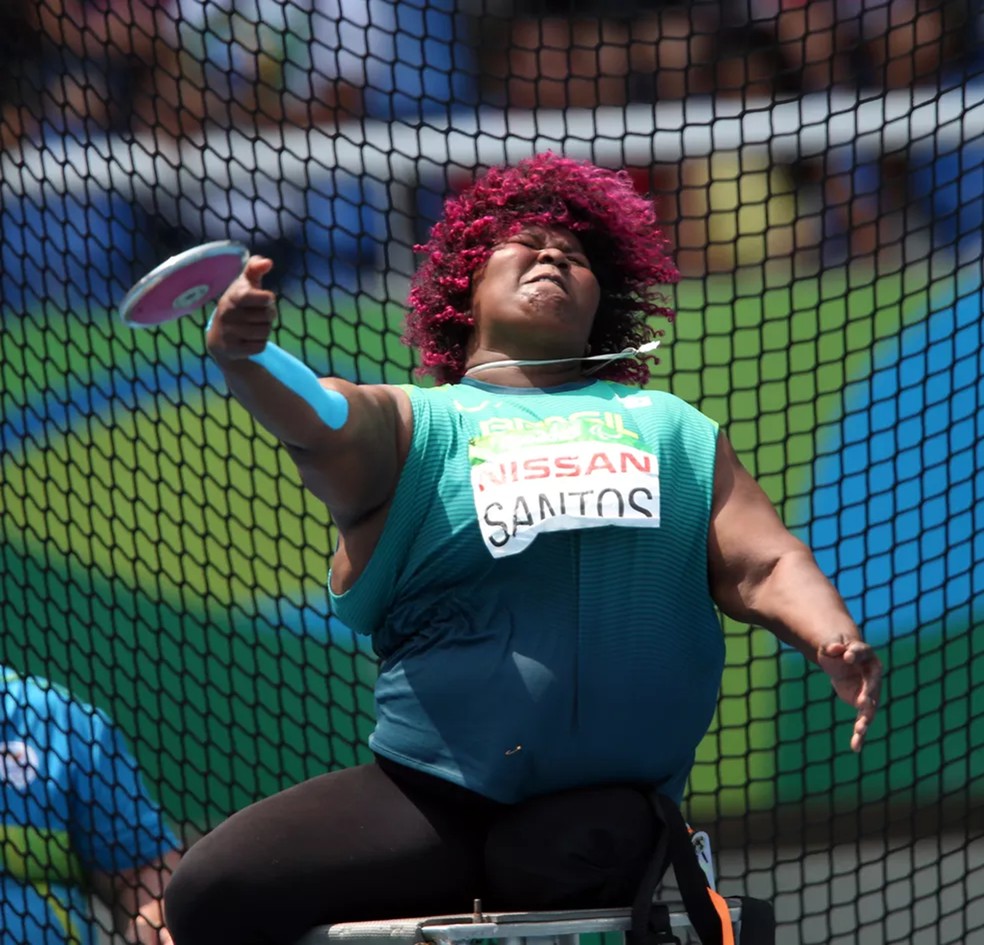 Rosinha em ação na Rio 2016: quarta Paralimpíada da carreira — Foto: Alaor Filho/MPIX/CPB