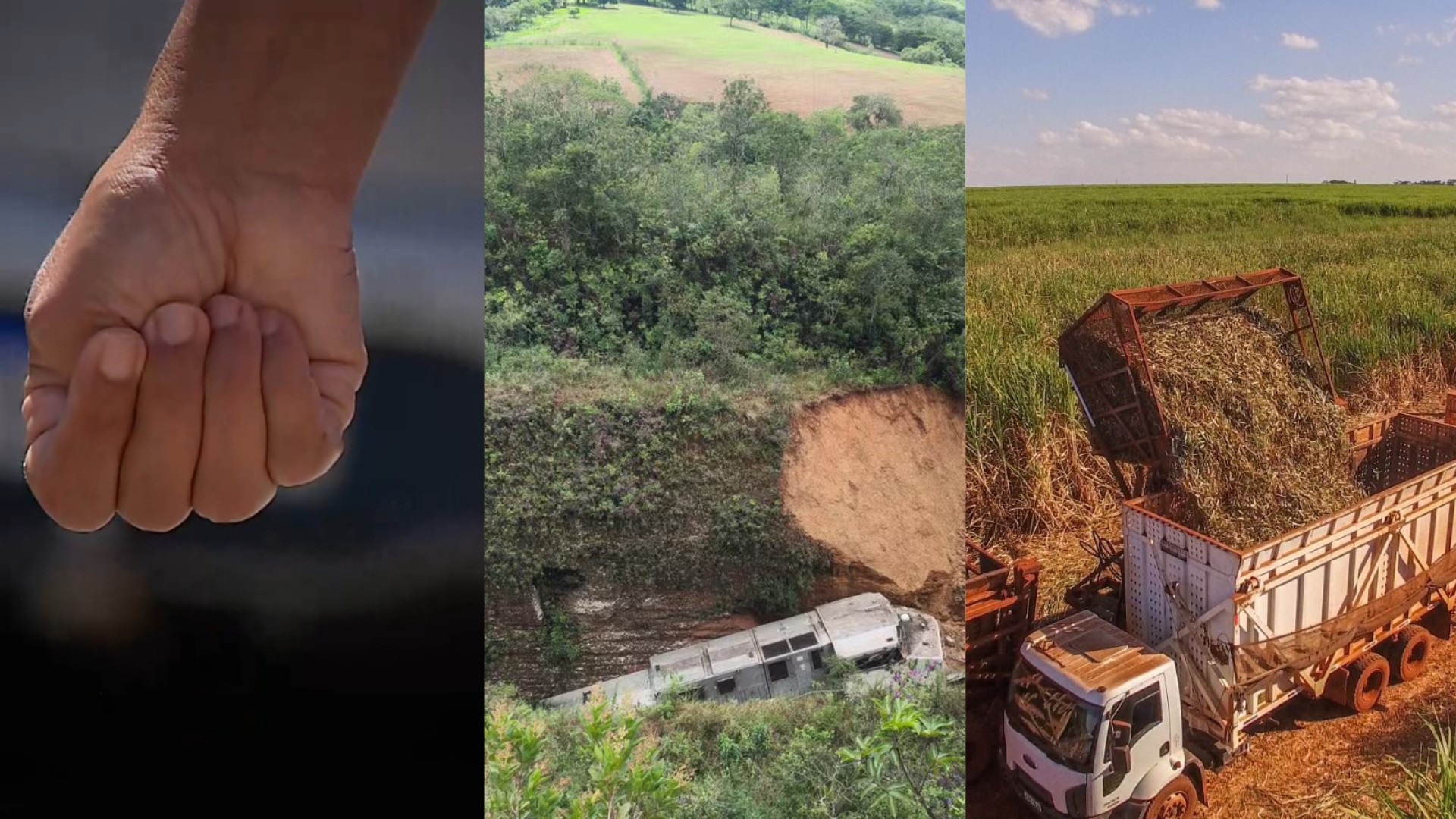 Você viu? Vítima faz sinal universal de socorro é namorado é preso, trem descarrila e demitido por reclamar no WhatsApp