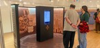 Exposição em homenagem a Luiz Gonzaga é gratuita — Foto: Maria Eduarda Batista