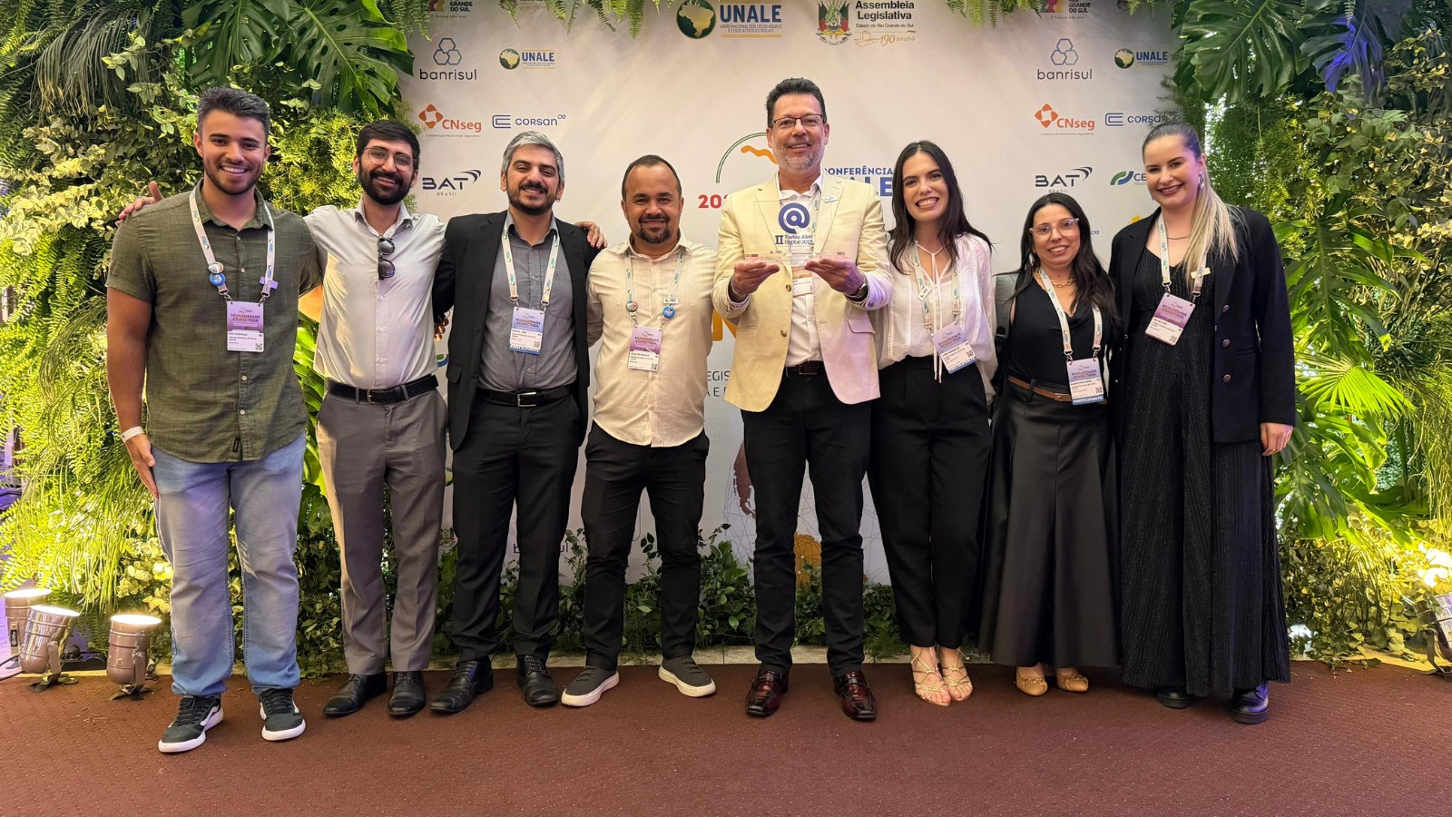 Câmara de Pouso Alegre conquista Troféu ABEL Digital e se destaca na UNALE e ABEL