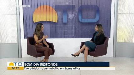 Bom Dia Responde tira dúvidas sobre os direitos de trabalhadores em home office