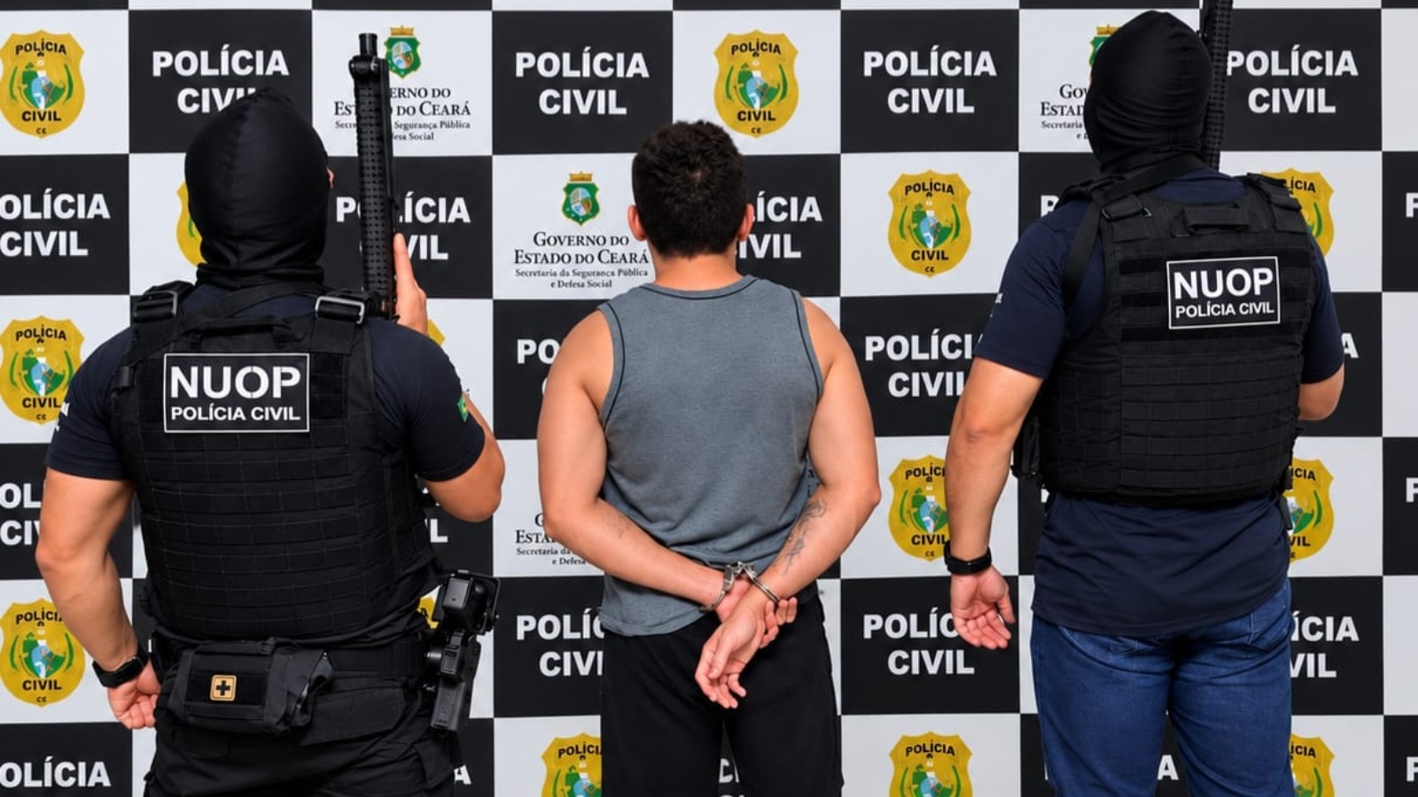 Homem é preso suspeito de matar mulher a facadas em hotel no Ceará