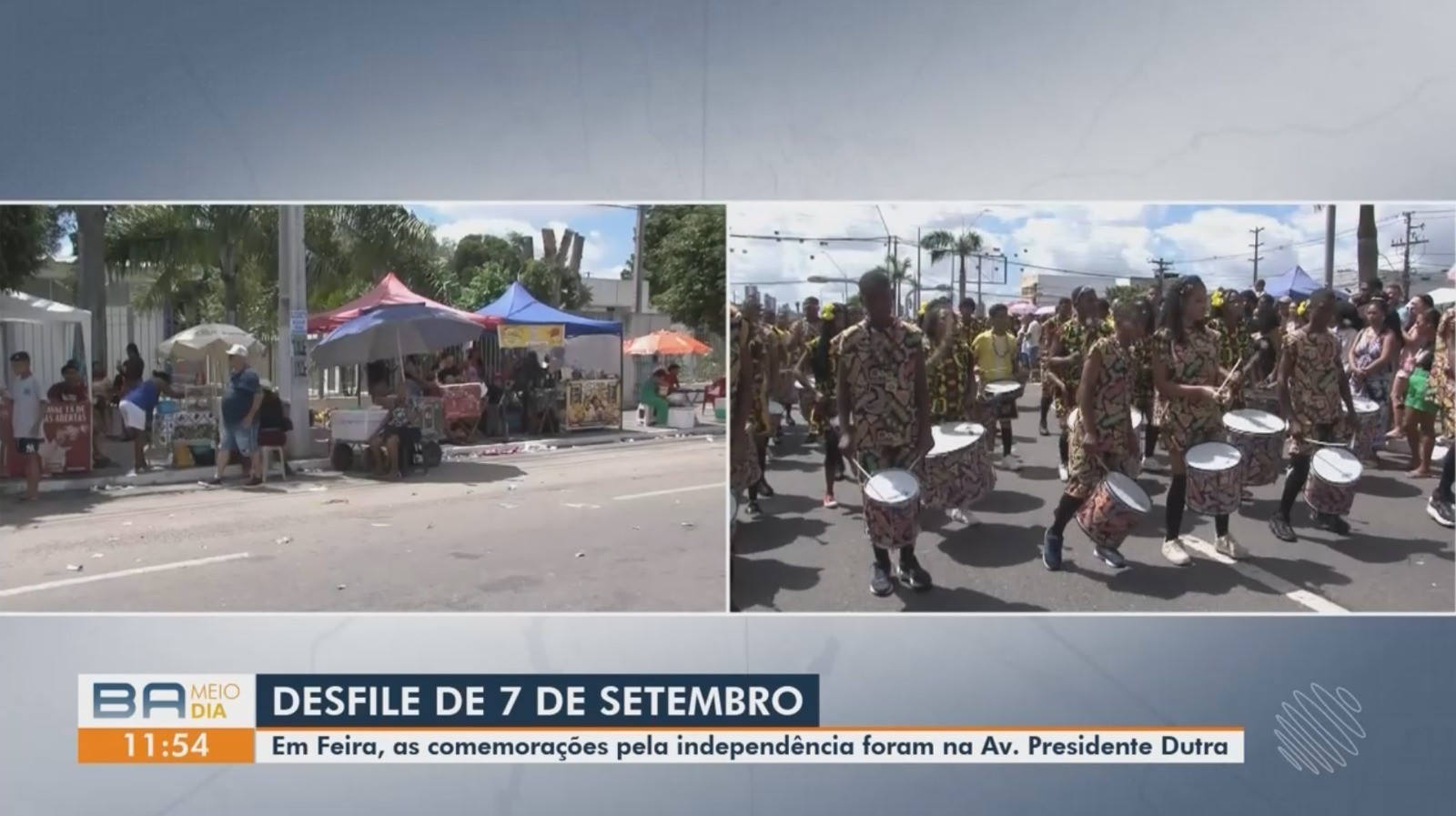 Vídeos do g1 e TV Subaé - segunda-feira, 7 de setembro de 2026