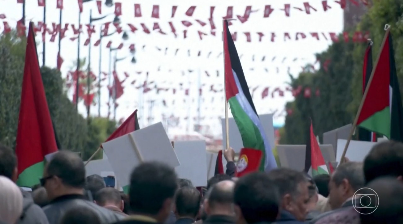 Protestos a favor dos palestinos marcam Dia do Trabalho em várias partes do mundo