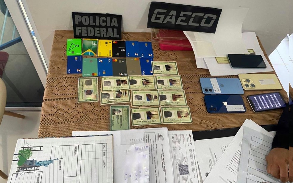 PF deflagrou operação em combate a fraudes bancárias na Bahia — Foto: Polícia Federal